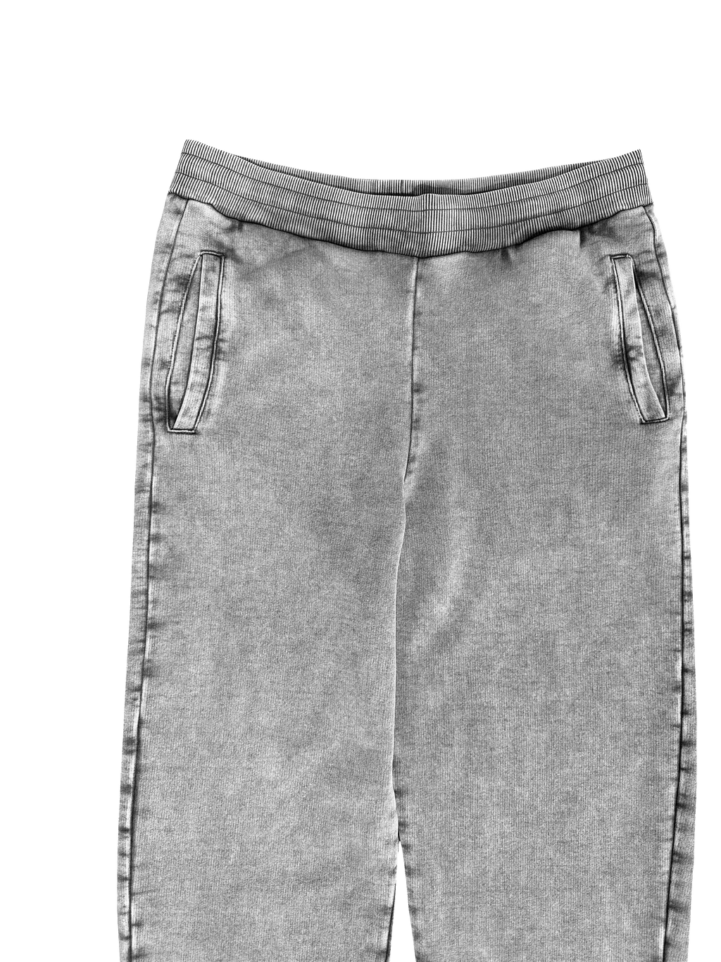 HEAVY ZIPPED SWEAT PANTS