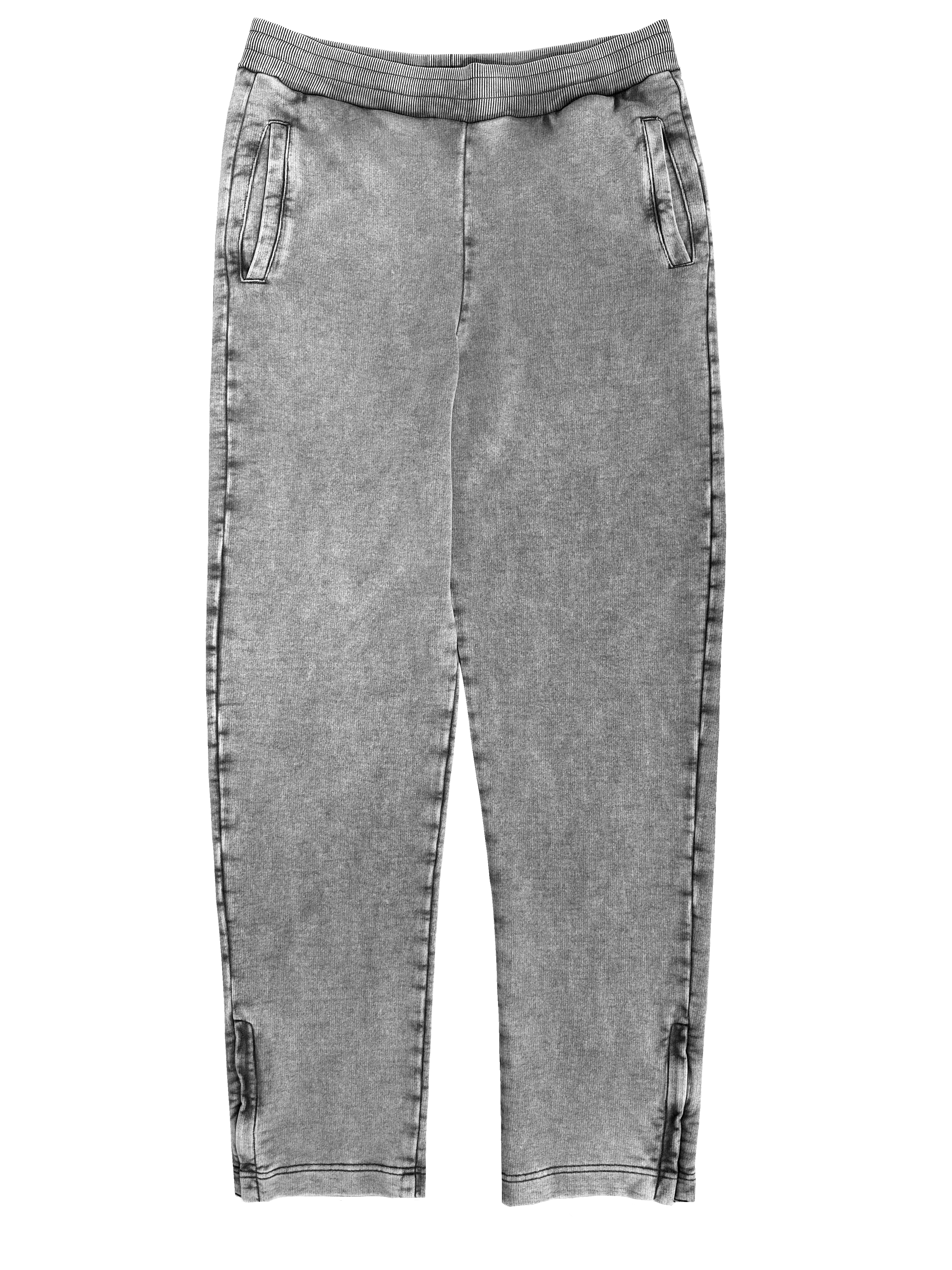 HEAVY ZIPPED SWEAT PANTS